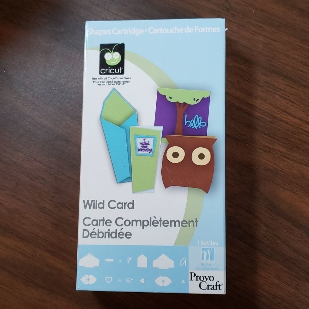 WILD CARD Cricut - FRAME, PHRASE, ICON, LINER, BLACKOUT, ALPHABET